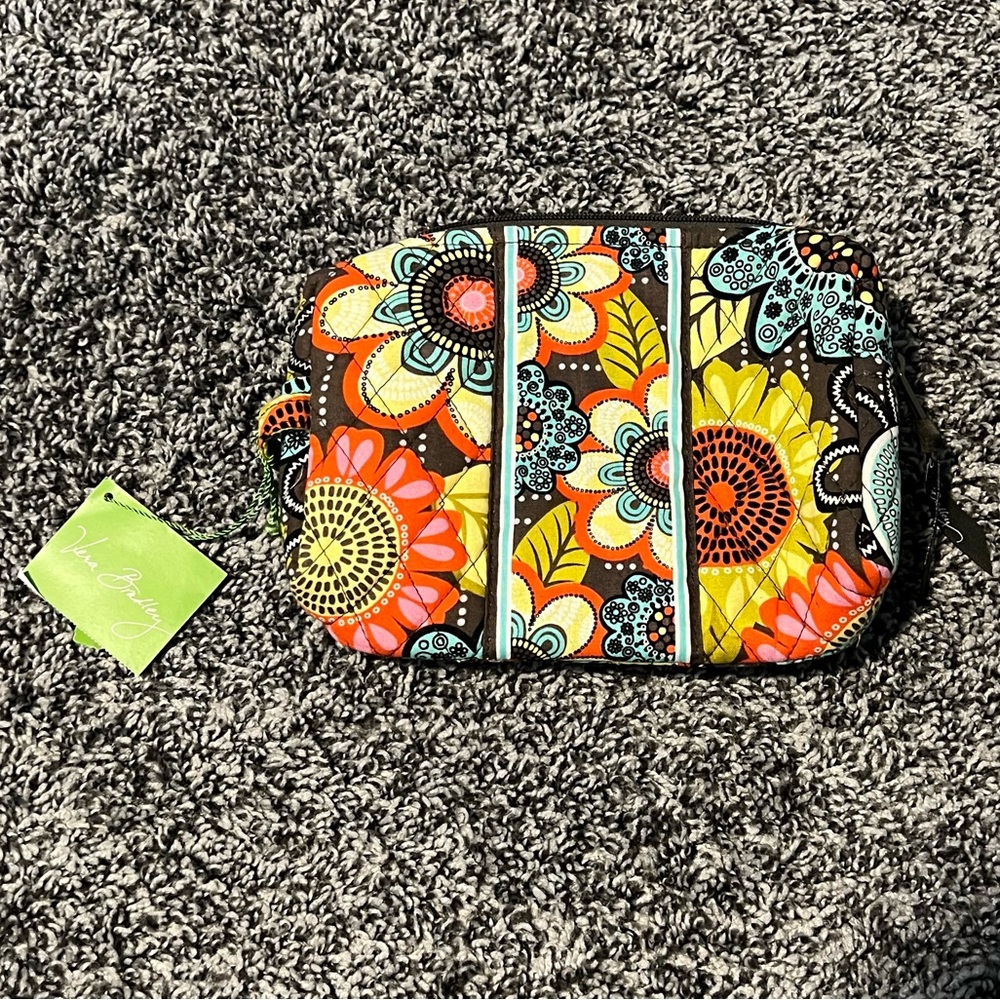 NWT Vera Bradley Medium Cosmetic Flower Shower Bag